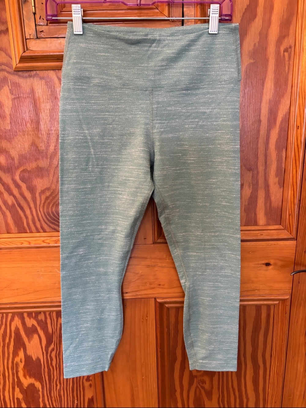 NOBULL Women's High-Rise Knit Leggings in Sage